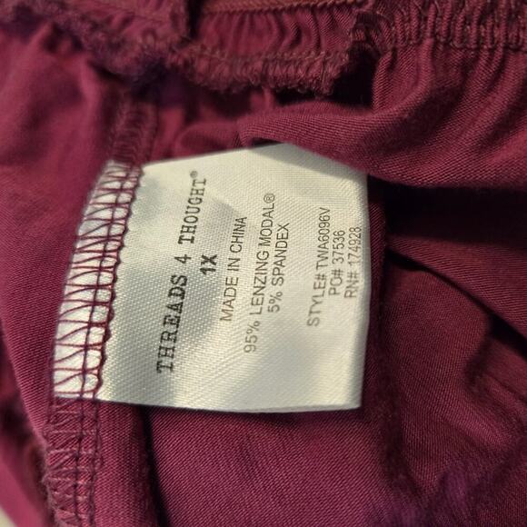 Threads for Thought Rainey Patch Tiered Pink Halter Maxi dress Springcore - Picture 8 of 8